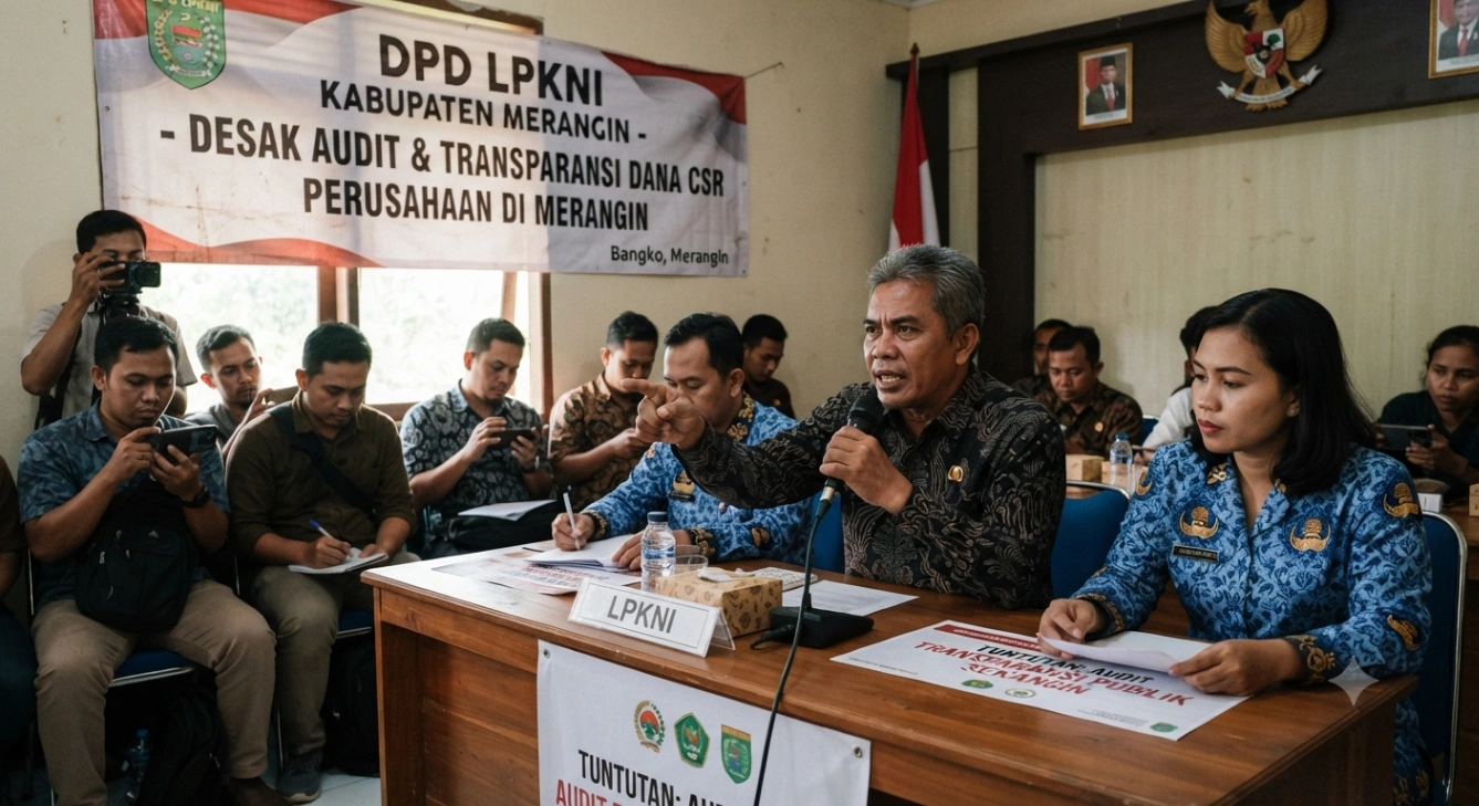 DPD LPKNI Merangin Desak Audit dan Transparansi Publik Dana CSR Perusahaan: "Ke Mana Alirannya Selama Ini?"