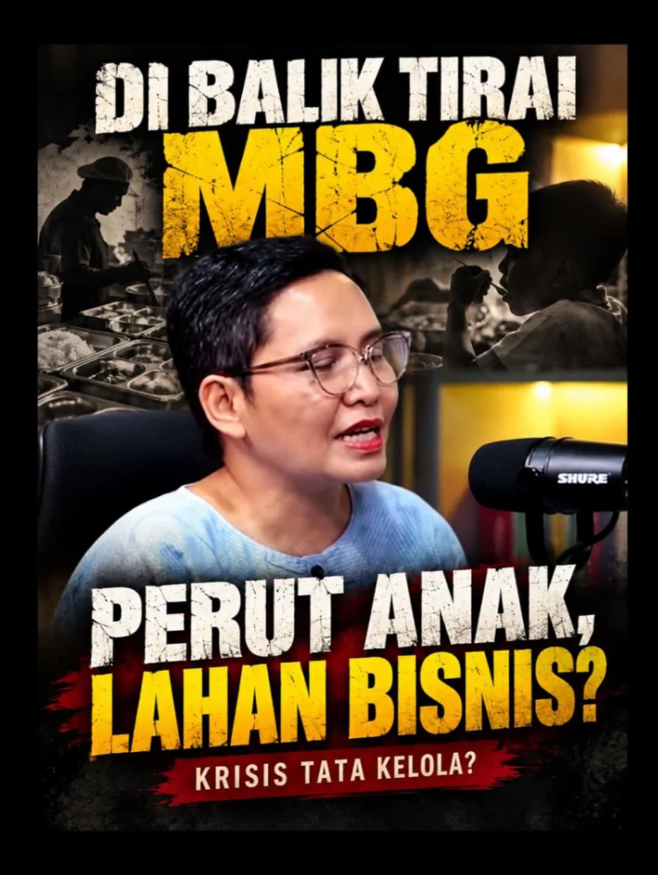 Di Balik Tirai Program MBG: Saat Perut Anak Bangsa Jadi Lahan Bisnis dan Ironi Pembungkaman
