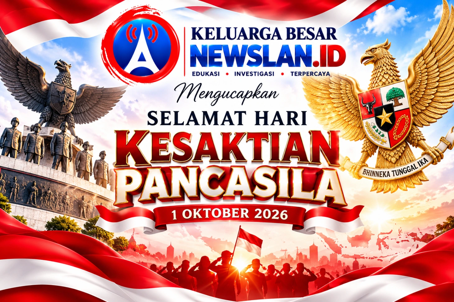 Peringatan Hari Kesaktian Pancasila 1 Oktober 2026: Meneguhkan Ideologi Bangsa Menuju Indonesia Maju