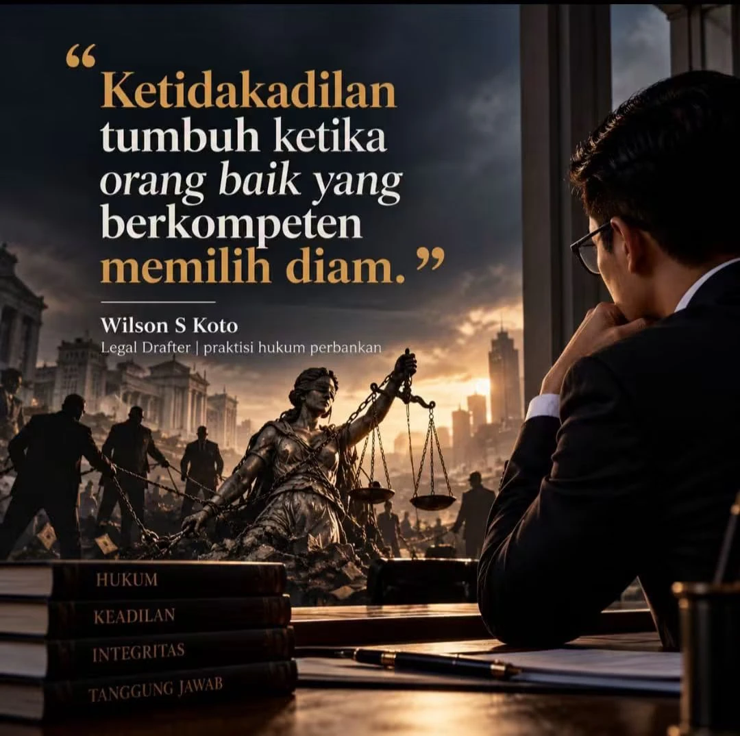 Ketika Orang Baik Memilih Diam: Ruang Kosong yang Menumbuhkan Kesewenangan