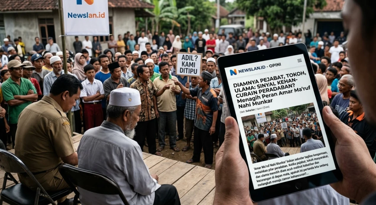 Ketika Diamnya Pejabat, Tokoh, dan Ulama Menjadi Sinyal Kehancuran: Menagih Peran Amar Ma'ruf Nahi Munkar