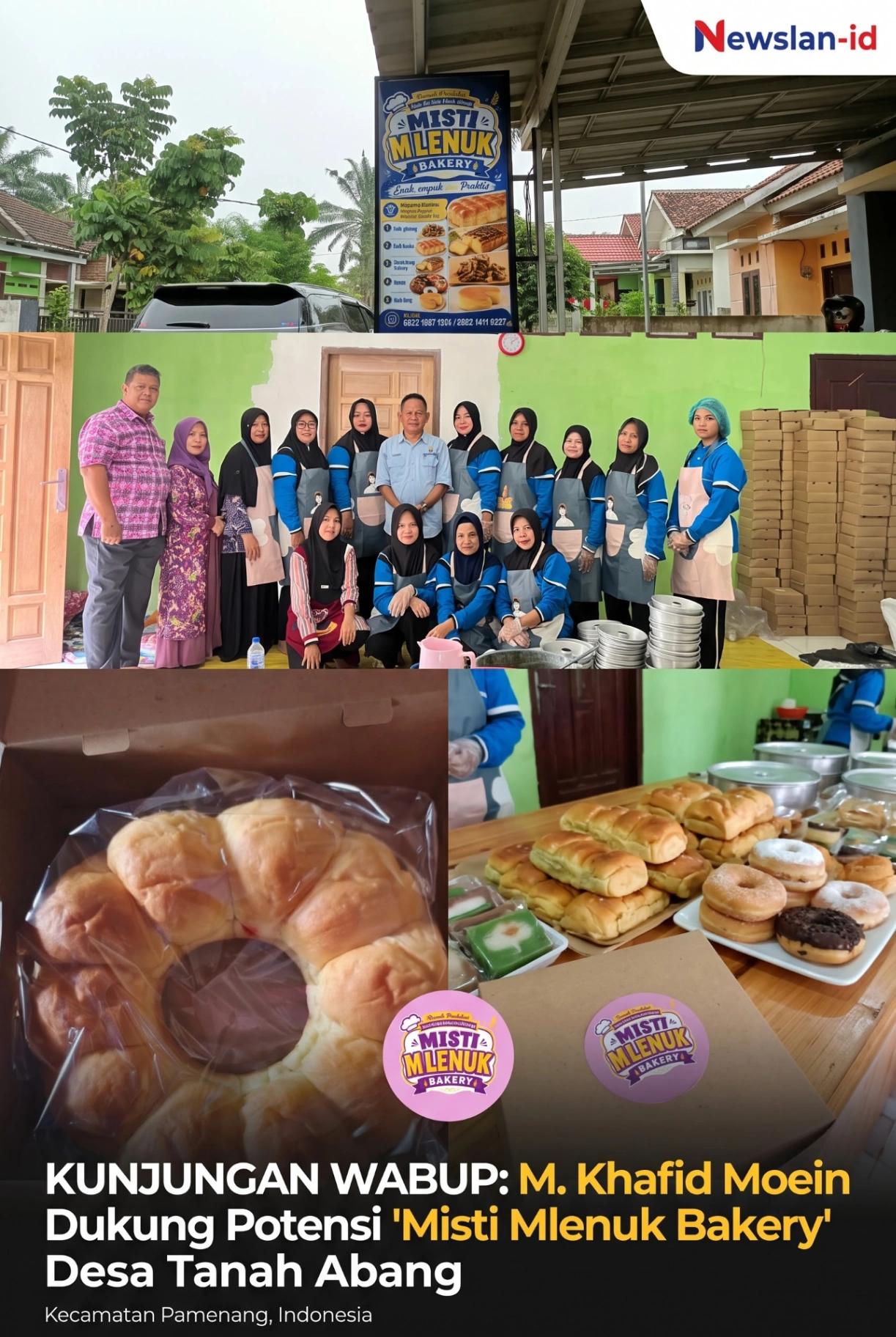 Menginspirasi, Usaha Kuliner "Misti Mlenuk Bakery" Khas Desa Tanah Abang Bertahan dan Makin Memikat Hati Masyarakat