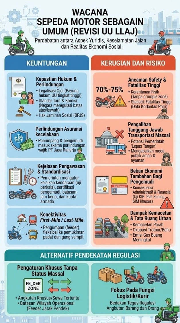Dilema Sepeda Motor di Indonesia: Bertahan Hidup atau Mempertaruhkan Keselamatan?