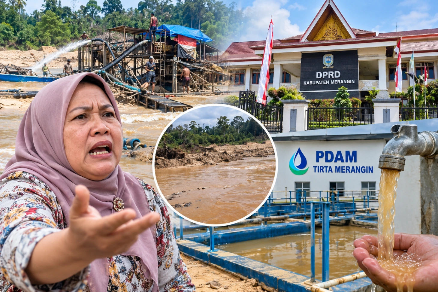 PETI Kian Meresahkan, Warga Pertanyakan Sikap DPRD Merangin: Ke Mana Suara Wakil Rakyat?