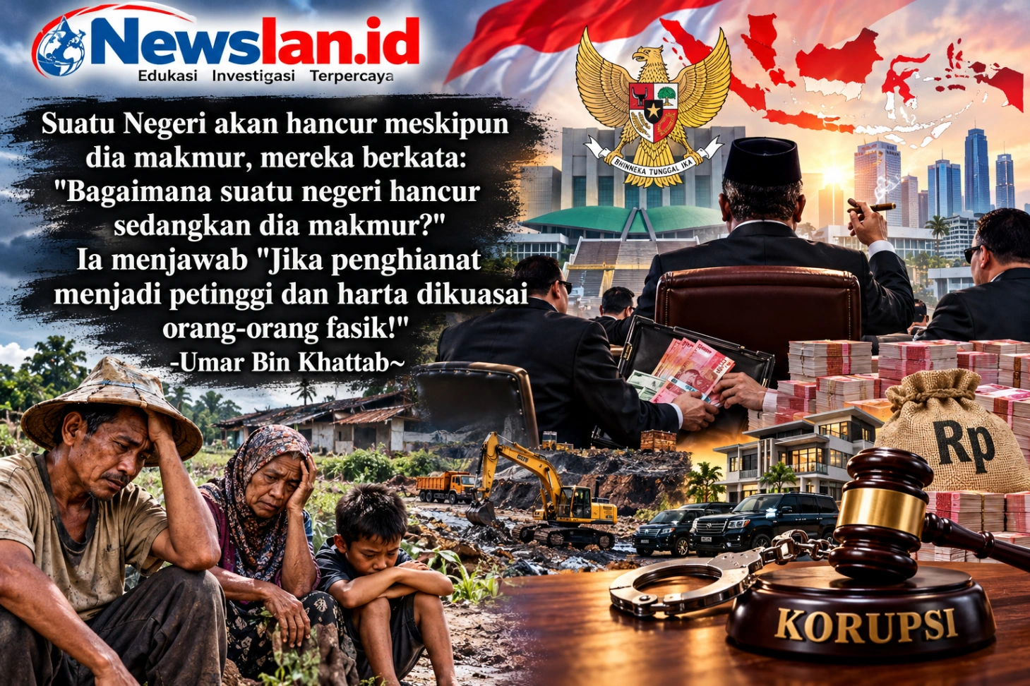 NEGARA BISA KAYA, RAKYAT BELUM TENTU SEJAHTERA: KETIKA KEKUASAAN DIKUASAI KEPENTINGAN