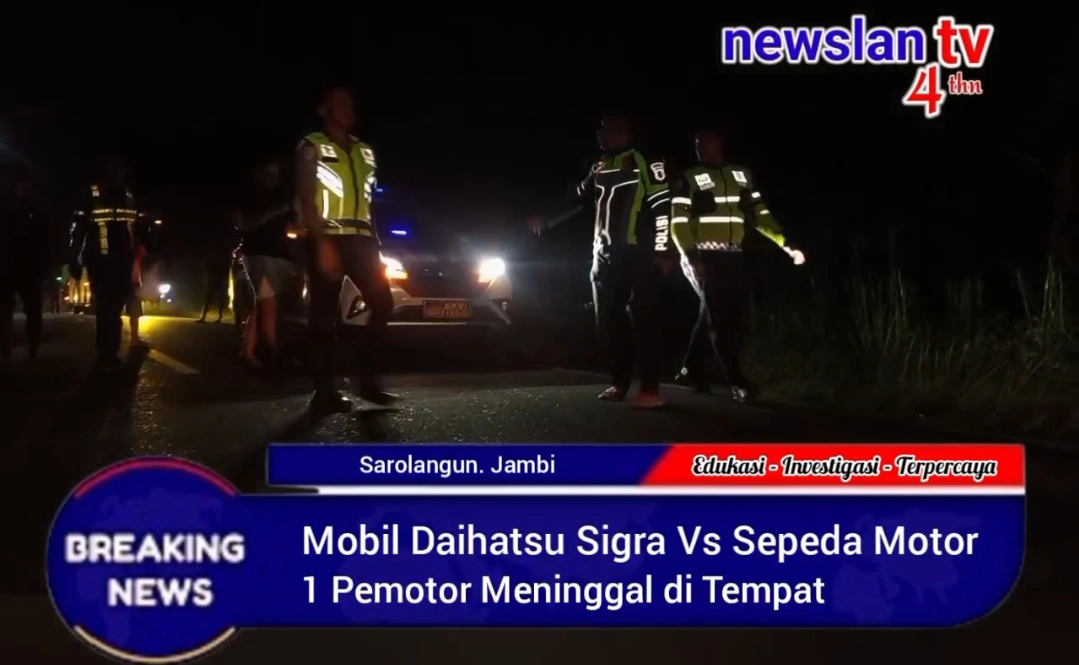RX KING VS DAIHATSU SIGRA. PEMOTOR TEWAS DI TEMPAT
