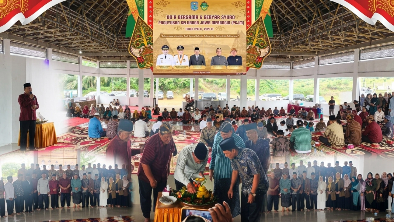 Rajut Kebersamaan, PKJM Gelar Doa Bersama dan Gebyar Syuro 1448 H di Pendopo Sungai Ulak