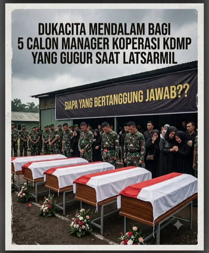 Koperasi Merah Putih Memakan Korban, Mau Jualan Malah Dilatih Perang.