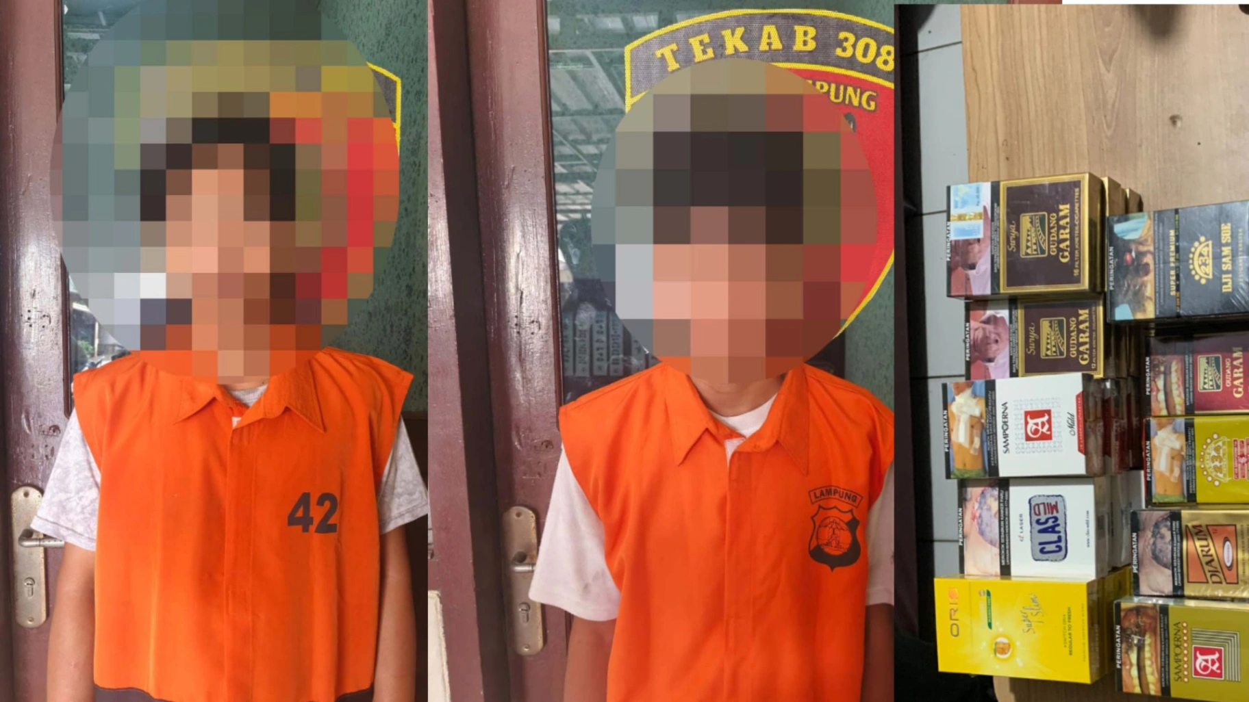 Dua Pelaku Curat di Katibung, diringkus Polisi, Satu Di Antaranya Masih Berstatus Pelajar