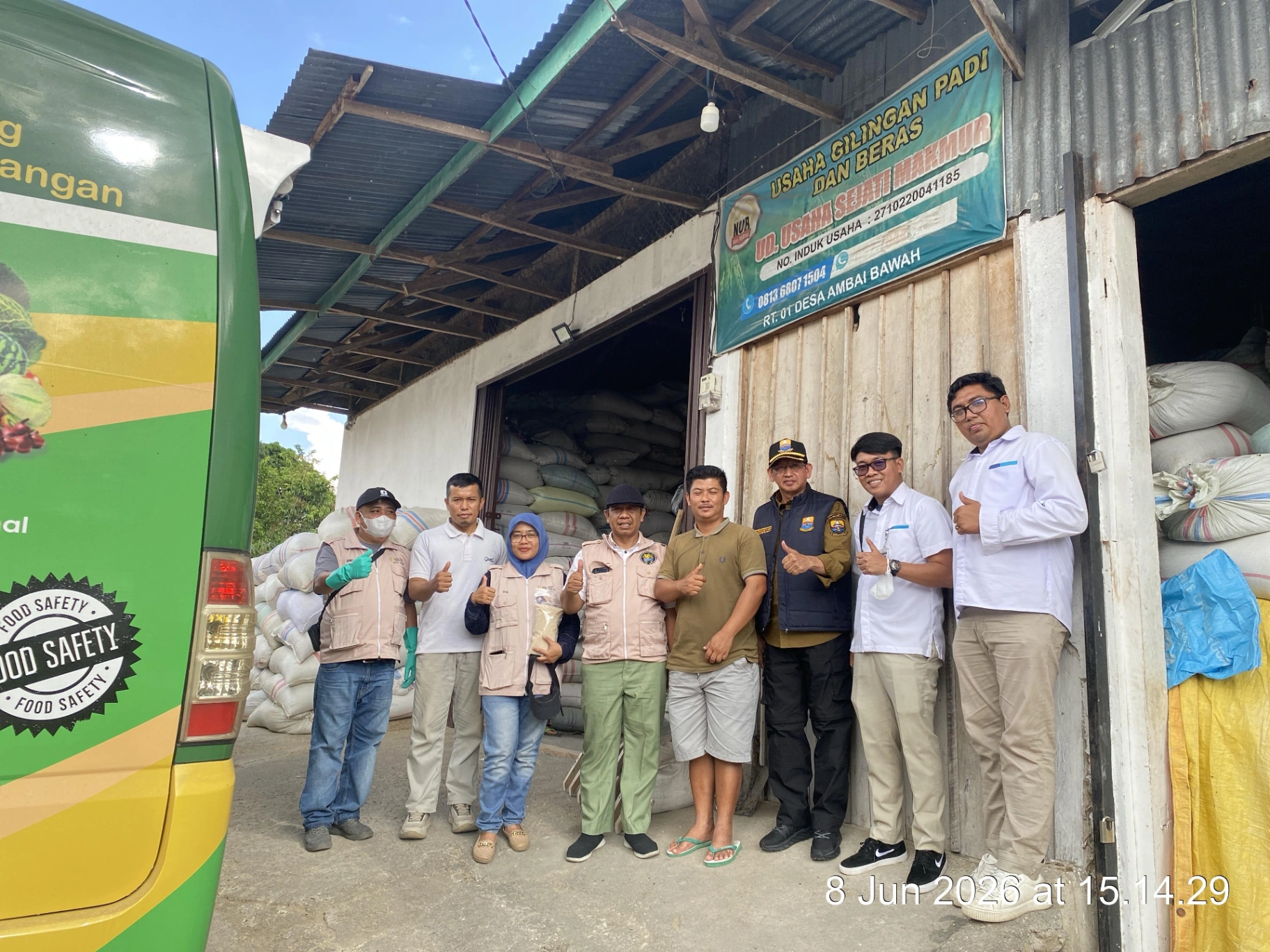 SIDAK DISPERINDAG JAMBI: BERAS NUR KERINCI TAK CANTUMKAN BERAT 9 KG DI KEMASAN