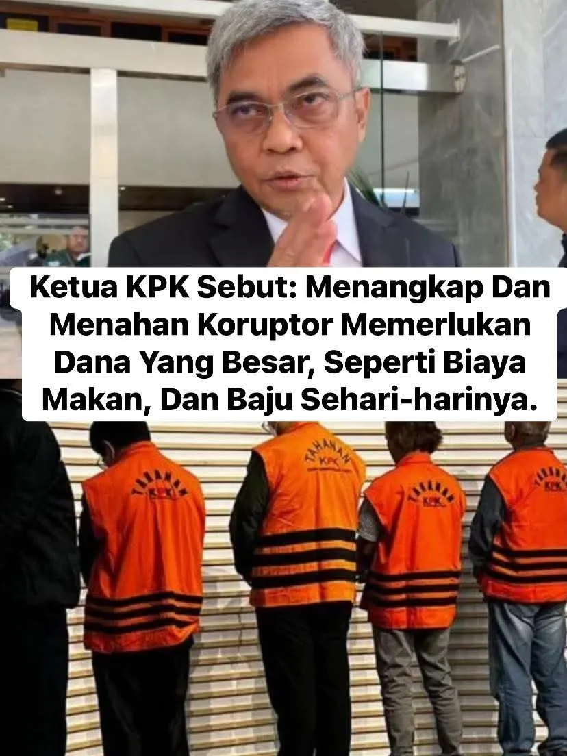 Ketua KPK: Biaya Menangkap Dan Menahan Pelaku Korupsi Jauh Lebih Besar Dari Pencegahan
