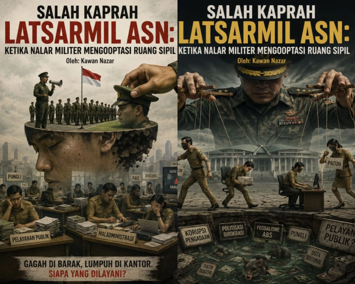 Salah Kaprah Latsarmil ASN: Ketika Nalar Militer Mengooptasi Ruang Sipil