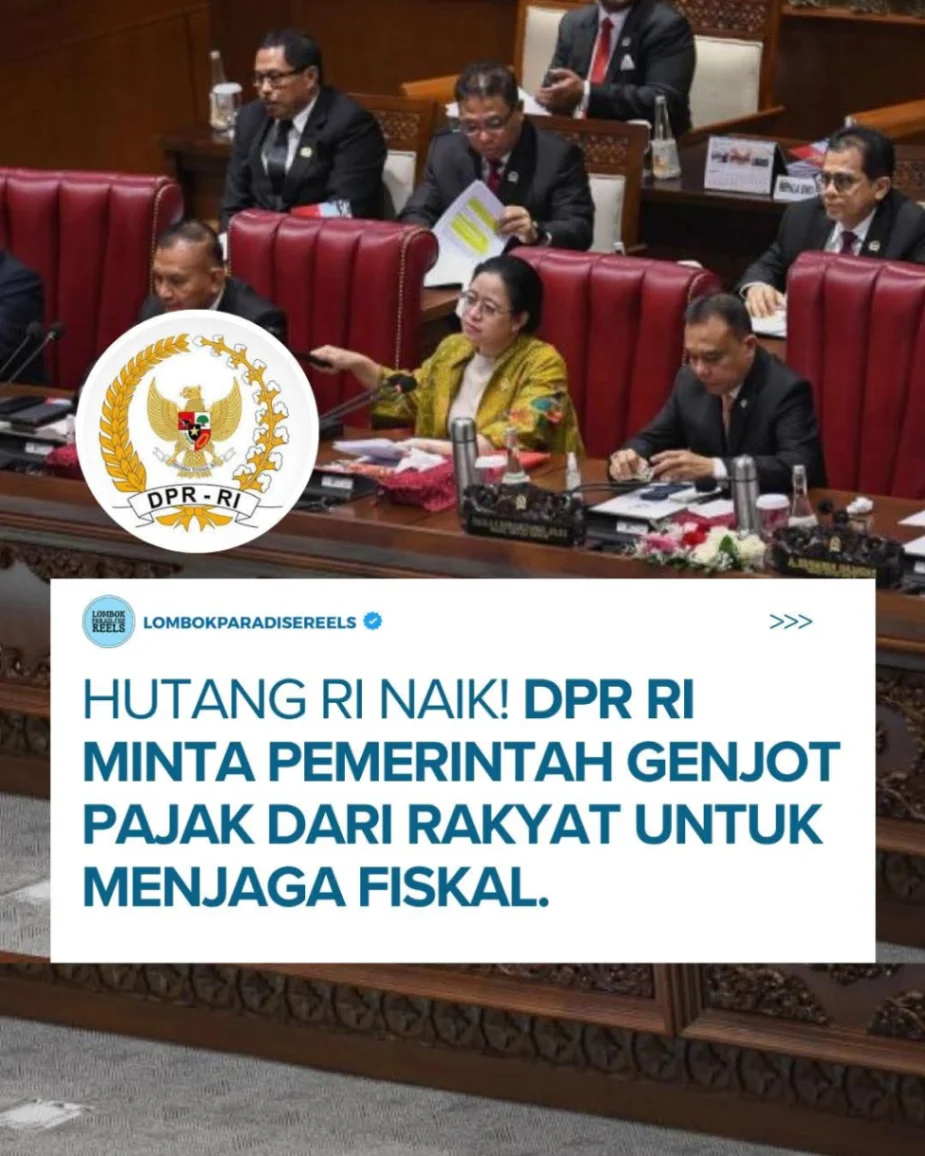 UTANG RI TEMBUS Rp9.637 TRILIUN, KETUA KOMISI XI DPR MINTA PENERIMAAN PAJAK DIGENJOT