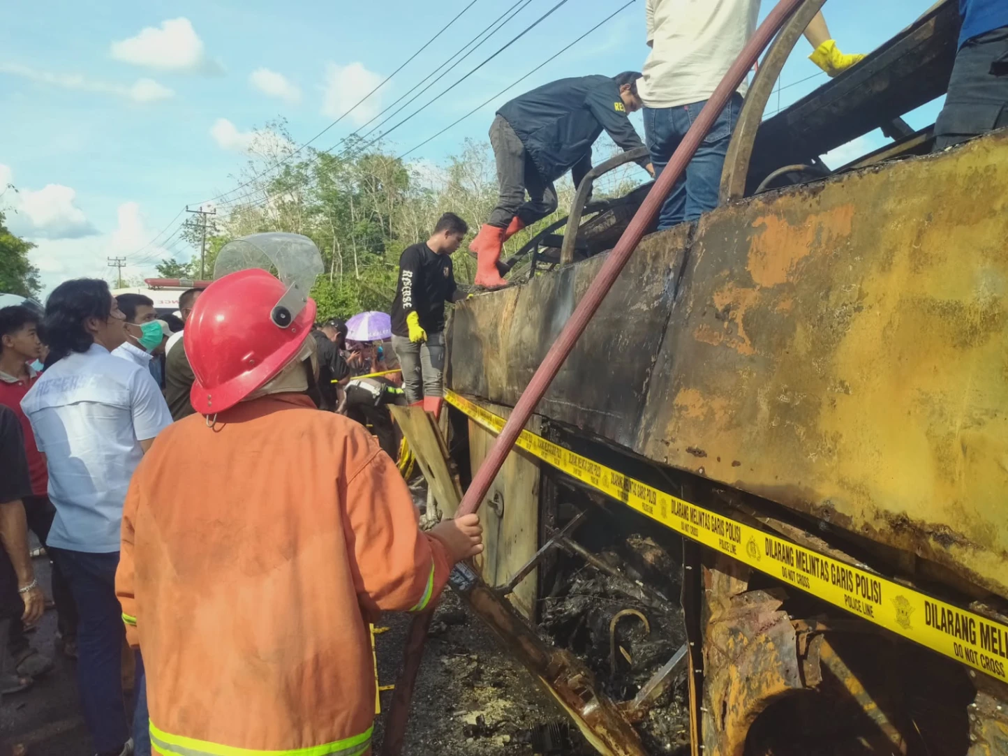Tim Terpadu Selidiki Tabrakan Bus ALS dengan Truk Tangki di Musi Rawas Utara