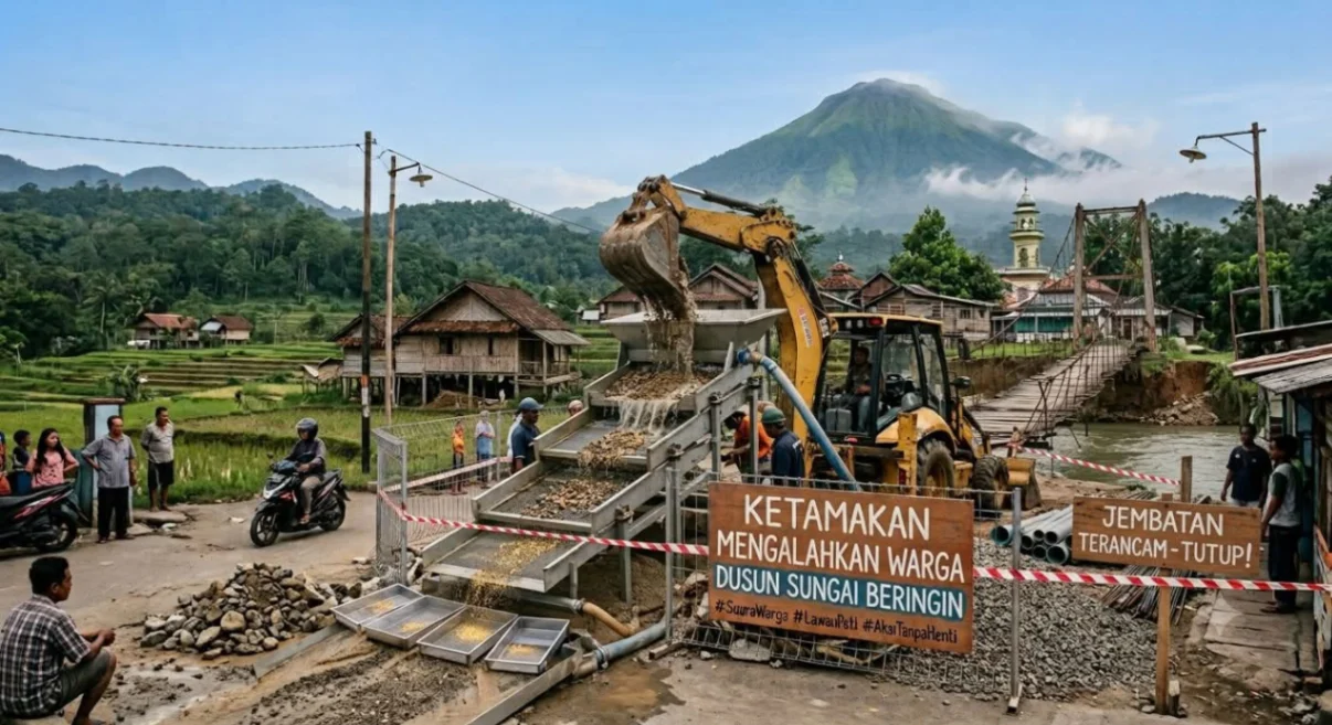 Aktivitas PETI Menjamur di Dusun Sungai Beringin, Warga Mengaku Diintimidasi dan Resah