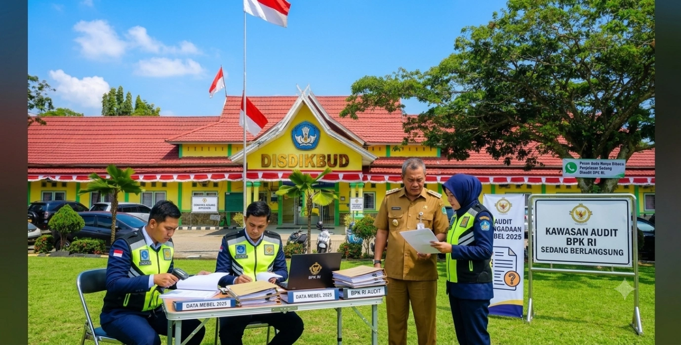 Gegara Mebel Rp563 Juta, Kepala Disdikbud Merangin Memilih "Bungkam" Seribu Bahasa