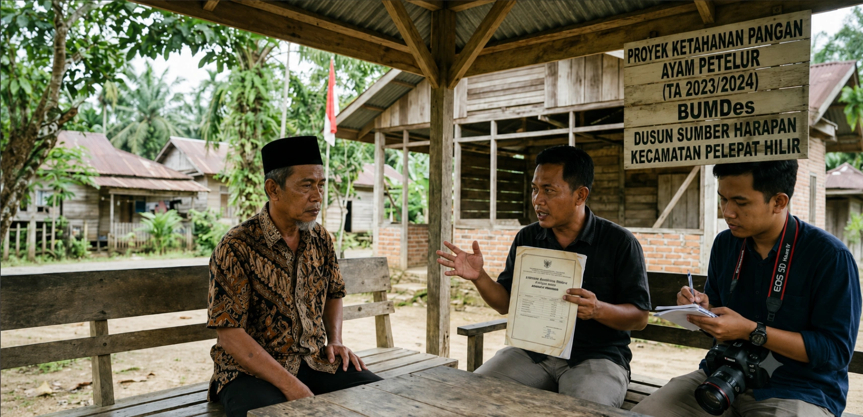 Menguapnya Transparansi di Sumber Harapan: Insentif RT Mandek, Publik Tuntut Pertanggungjawaban Dana Desa Rp680 Juta