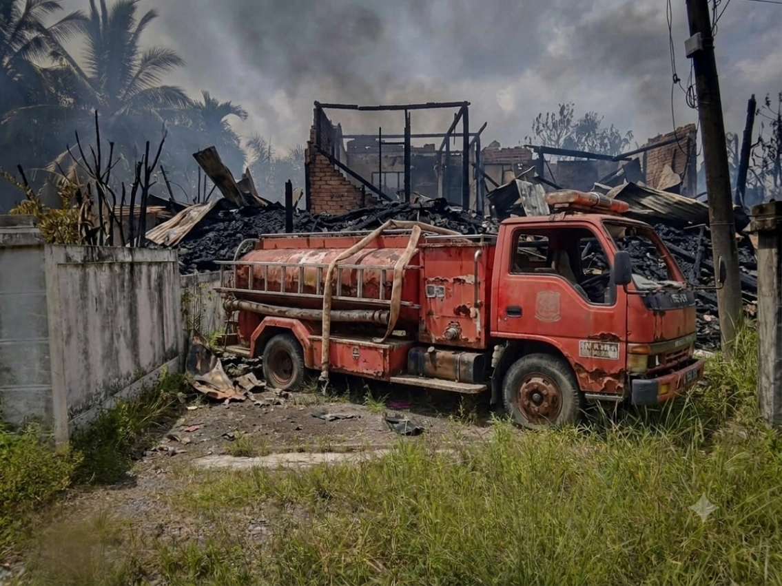 ​TRAGEDI JUJUHAN ILIR: Damkar Telat, Nyawa Lansia Jadi Tumbal Bobroknya Sistem!