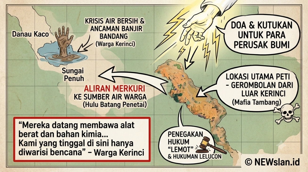 Doa dan Kutukan Untuk Para Perusak Bumi di  TNKS 