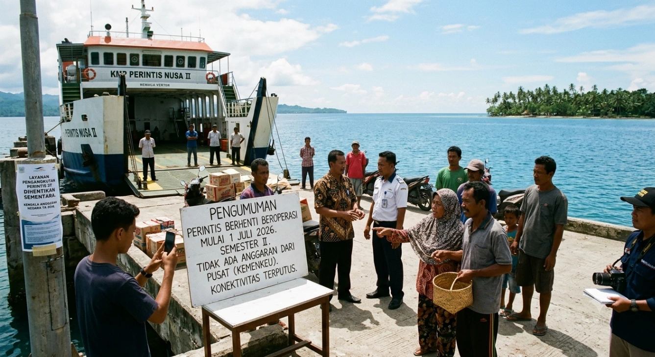 Nestapa Warga Kepulauan 3T: Kapal Perintis Berhenti Beroperasi, Konektivitas Lumpuh dan Harga Kebutuhan Mulai Mencekik