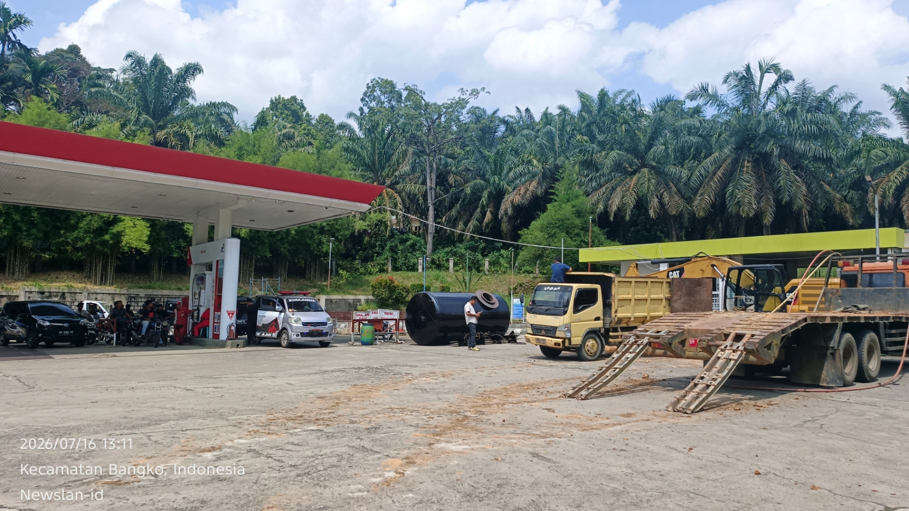 Kabar Gembira untuk Warga Bangko! SPBU Dusun Bangko Tambah Tangki Pertamina Dex Demi Manjakan Pelanggan