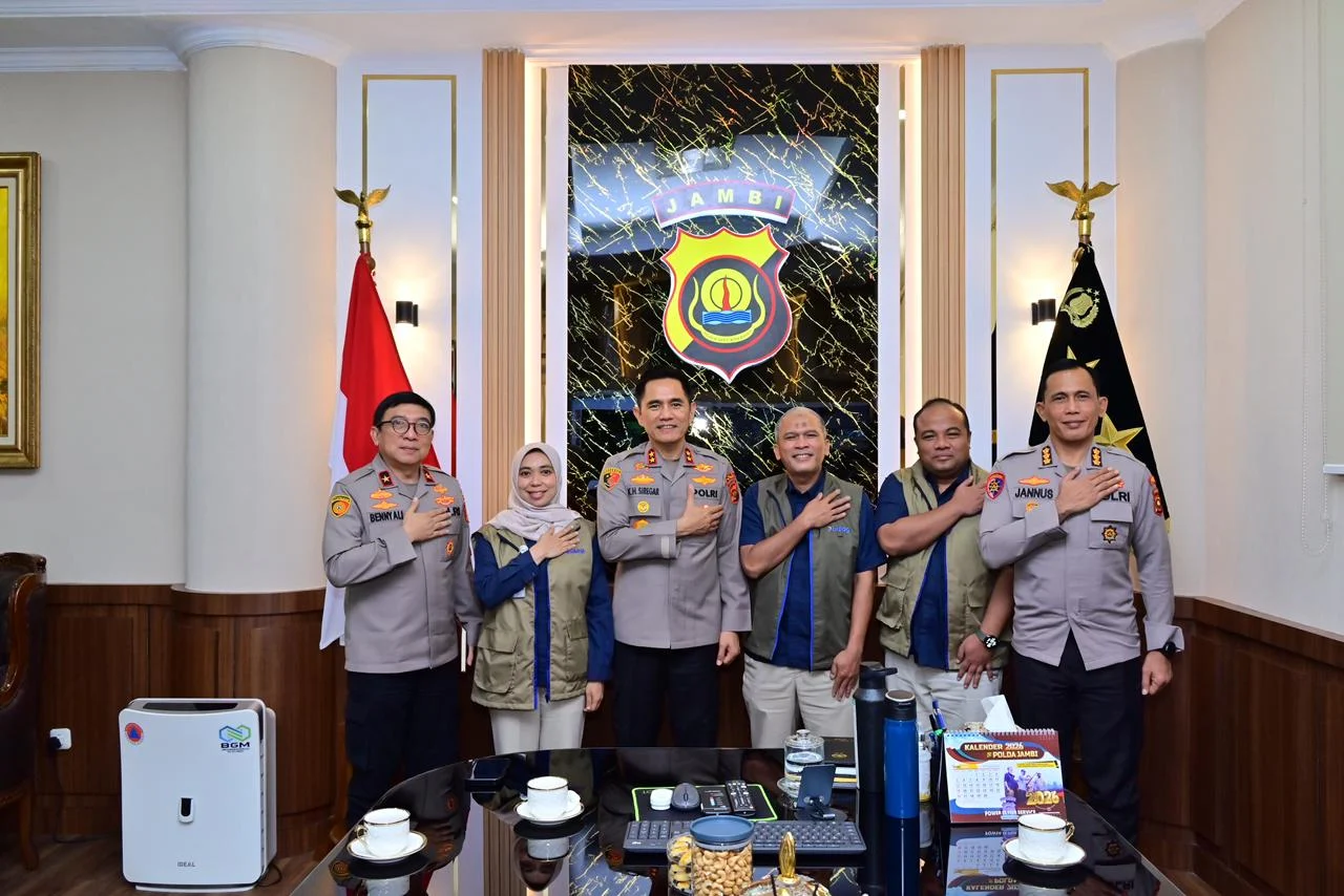 Polda Jambi Perkuat Sinergi dengan Bulog, Jamin Stabilitas Pangan dan Kamtibmas