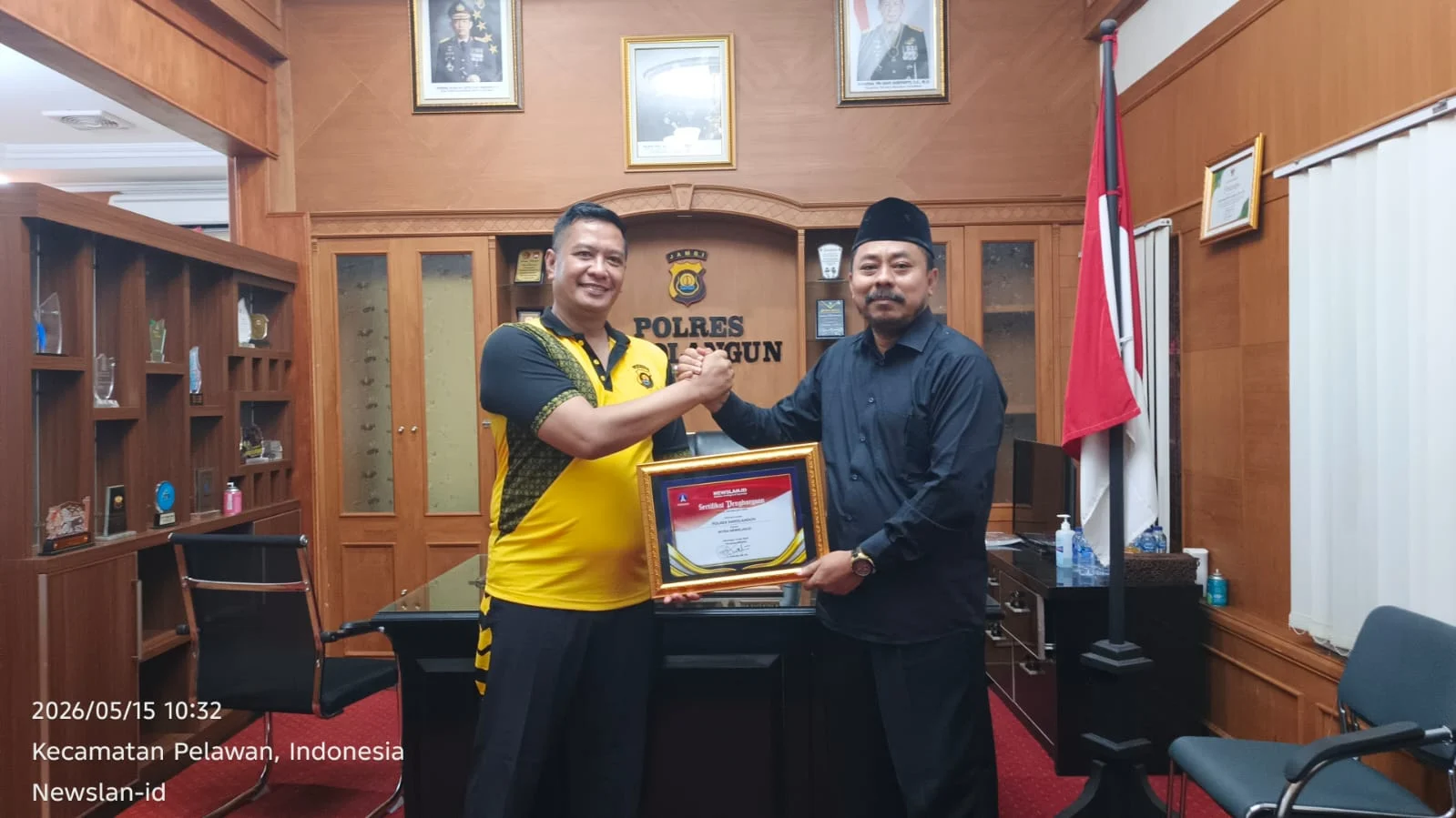 Redaksi Newslan.id Mengapresiasi Polres Sarolangun Sebagai Mitra