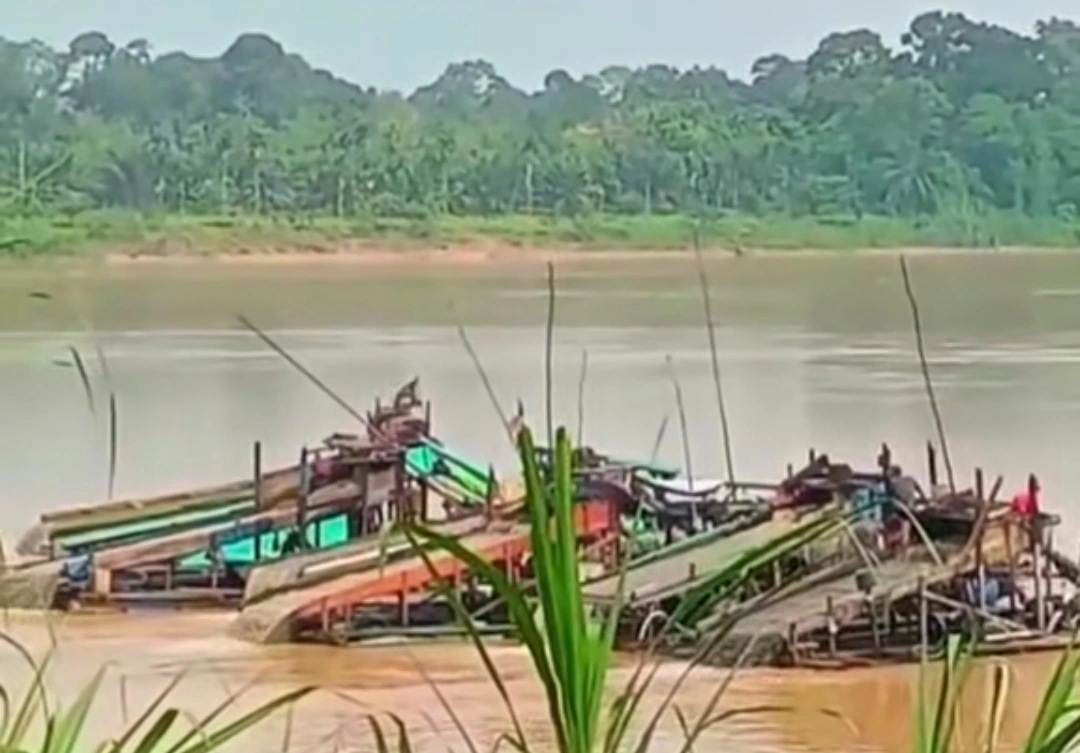 Warga Resah, Aktivitas Tambang Emas Ilegal (PETI) di Desa Teluk Ketapang Ancam Bibir Sungai Batanghari