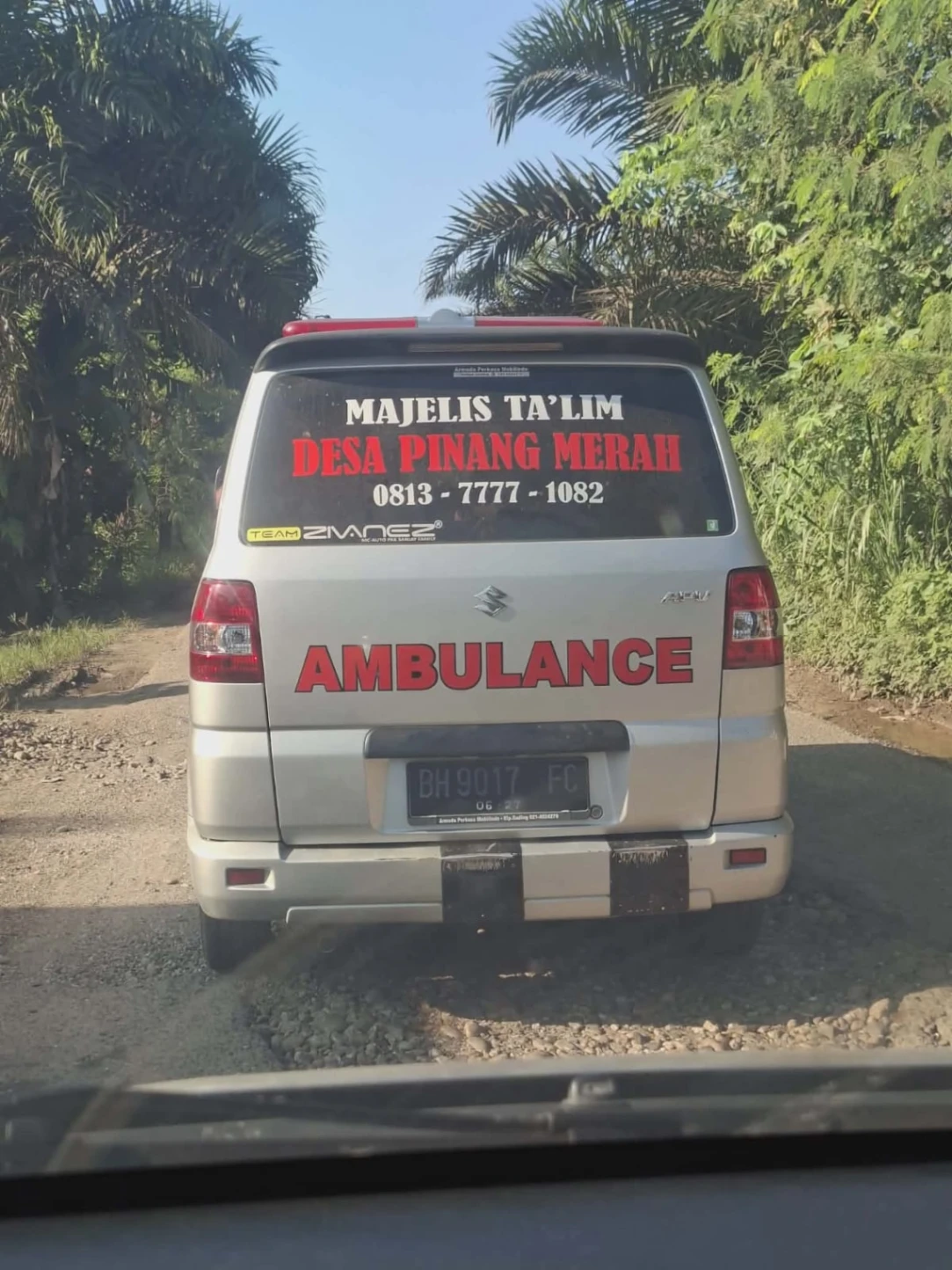 AMBULANCE MAJELIS TAKLIM PINANG MERAH DIPROTES: ANTAR JENAZAH KE JAWA DIPATOK RP 20 JUTA