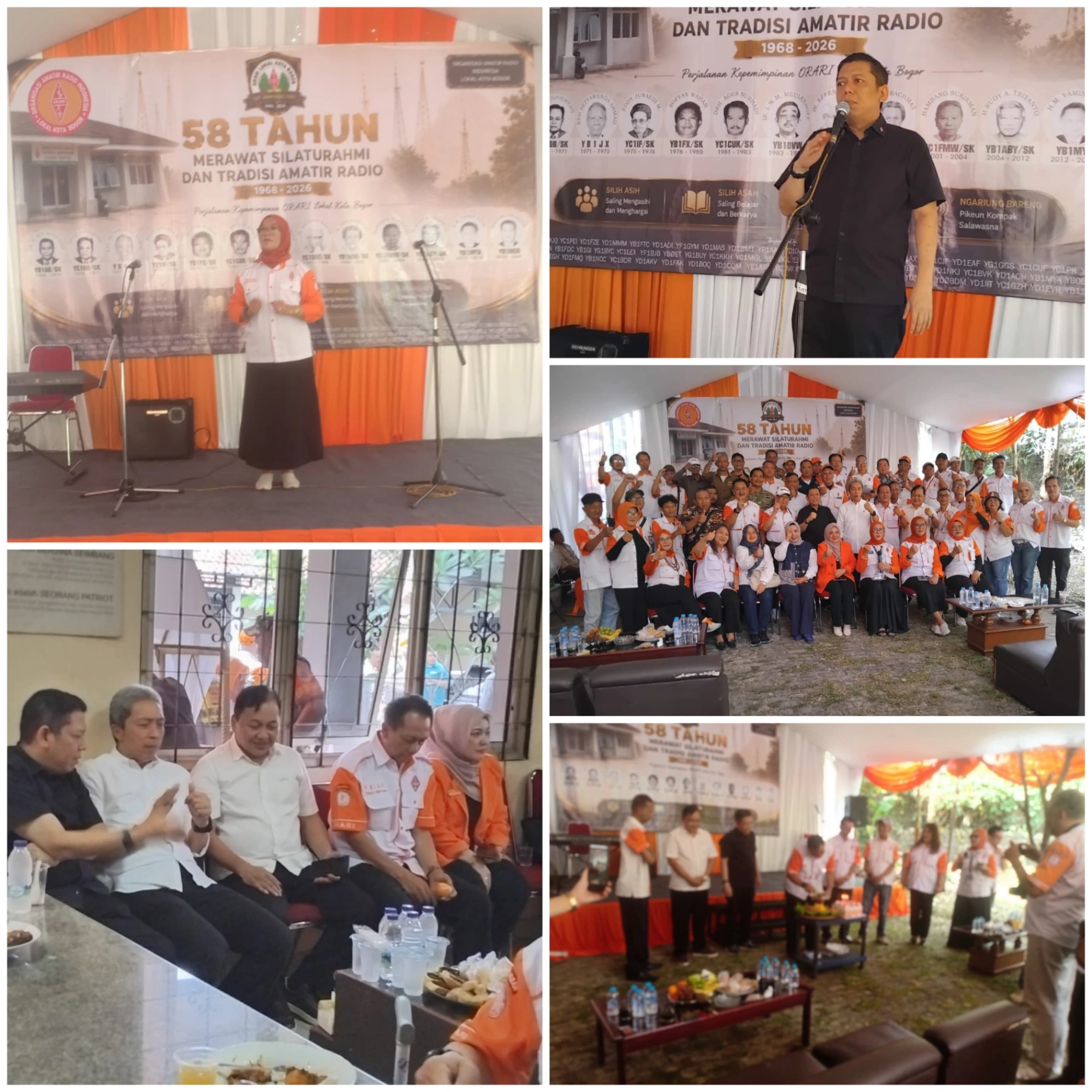 Meriah! ORARI Lokal Kota Bogor Gelar Syukuran 58 Tahun, Wali Kota Dedi Rahim Apresiasi Peran Komunitas Radio Amatir